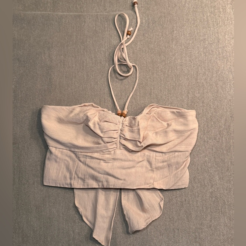 Mustard Seed Halter Top